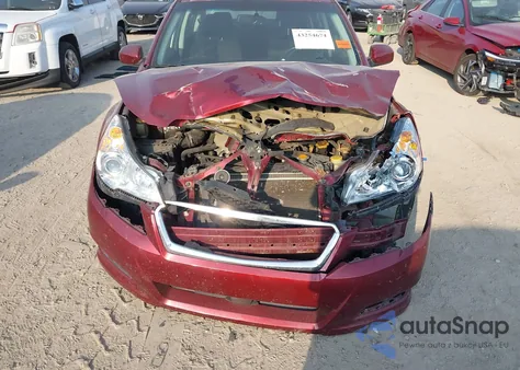 2010 Subaru Legacy 2.5I Premium from USA, damaged, VIN 4S3BMCG66A3229114